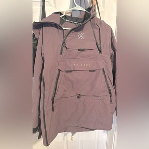 Dark purple dope snow jacket women’s small